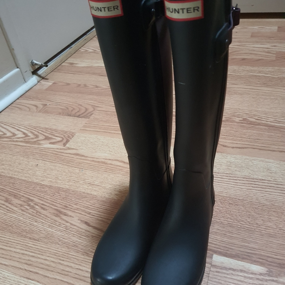 Hunter Colorblock Tall Boots